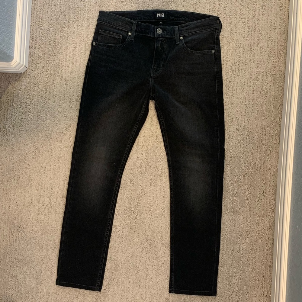 Men’s Gray Paige “Croft” Jeans Size 33